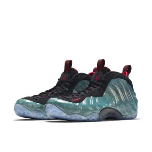 Nike Air Foamposite One Gone Fishing Dark Emerald/Challenge Red-Black (575420-300)
