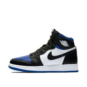 Jordan  1 Retro High Royal Toe (GS) Black/White-Game Royal-Black (575441-041)