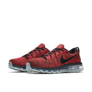 Nike Flyknit Max Bright Crimson Black/Black-Bright Crimson-Hyper Orange (620469-006)