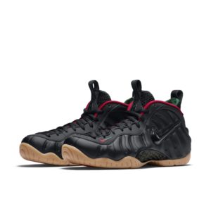 Nike  Air Foamposite Pro Gucci Black/Gorge Green-Metallic Gold-Gym Red (624041-004)