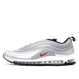 Nike Air Max 97 Tape Silver Bullet Metallic Silver/Varsity Red-White-Black (624520-061)