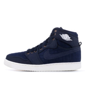 Jordan 1 Retro AJKO Blue Quilted Obsidian/White-Metallic Red Bronze (638471-403)