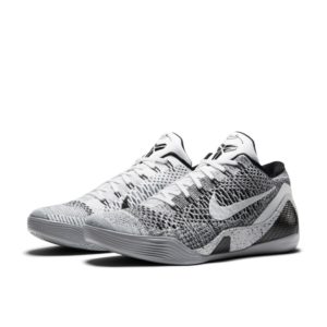 Nike  Kobe 9 Elite Low Beethoven White/Black-Wolf Grey (639045-101)