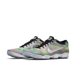 Nike Womens Flyknit Zoom Agility LE Multicolor (2015) (698616-002)
