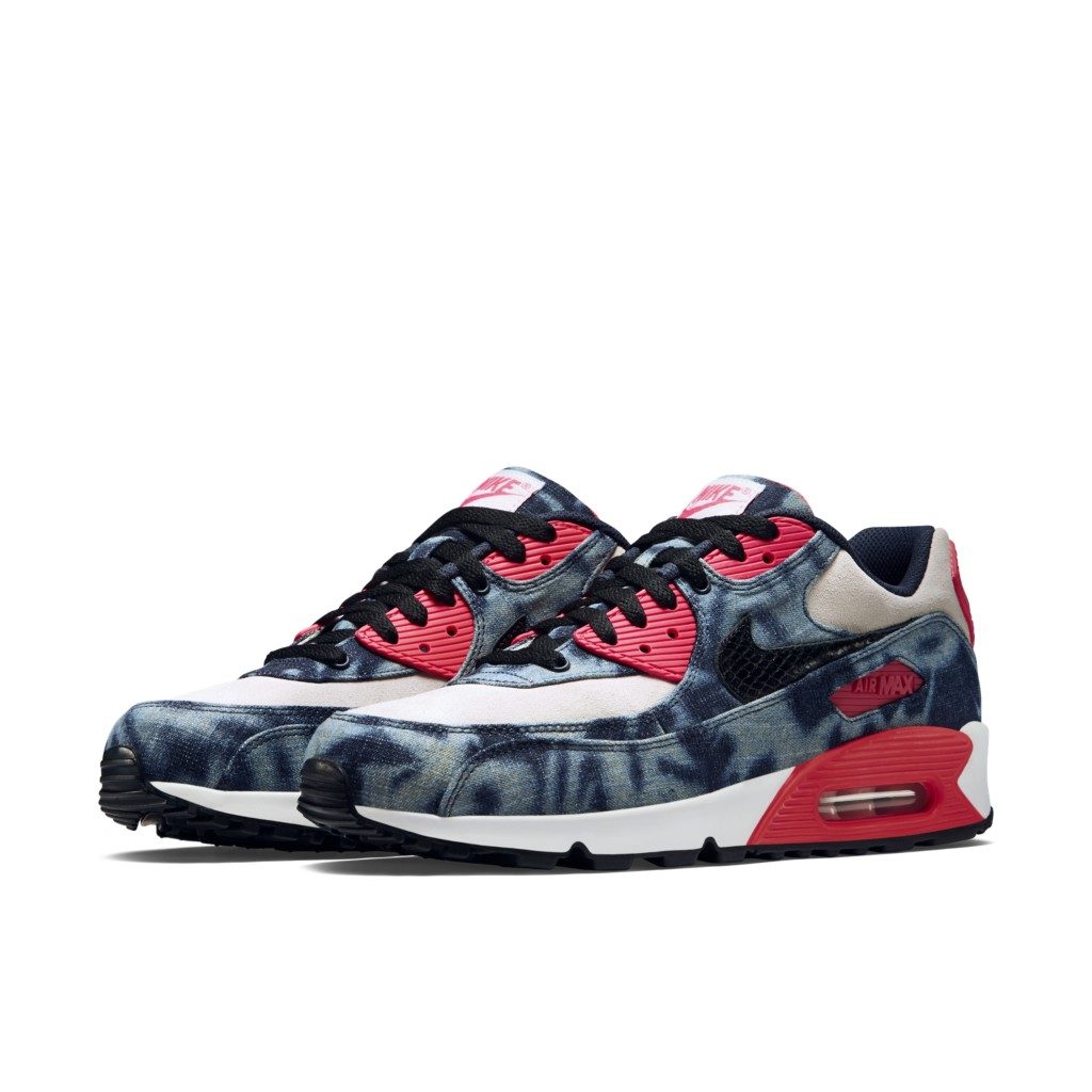Nike Air Max 90 Infrared DNM QS Bleached Denim (700875-400)