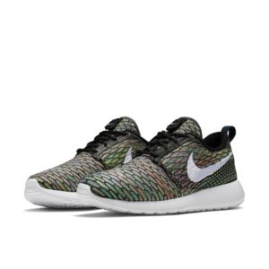 Nike Womens Roshe Run Flyknit Multicolor (2015) (704927-001)