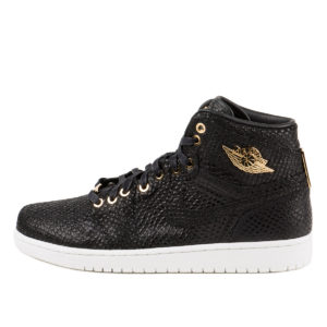 Jordan  1 Retro Pinnacle Black Black/Metallic Gold-White (705075-030)
