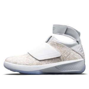 Jordan  20 Retro 30th Anniversary Laser Laser White/Metallic Silver-White (743991-100)