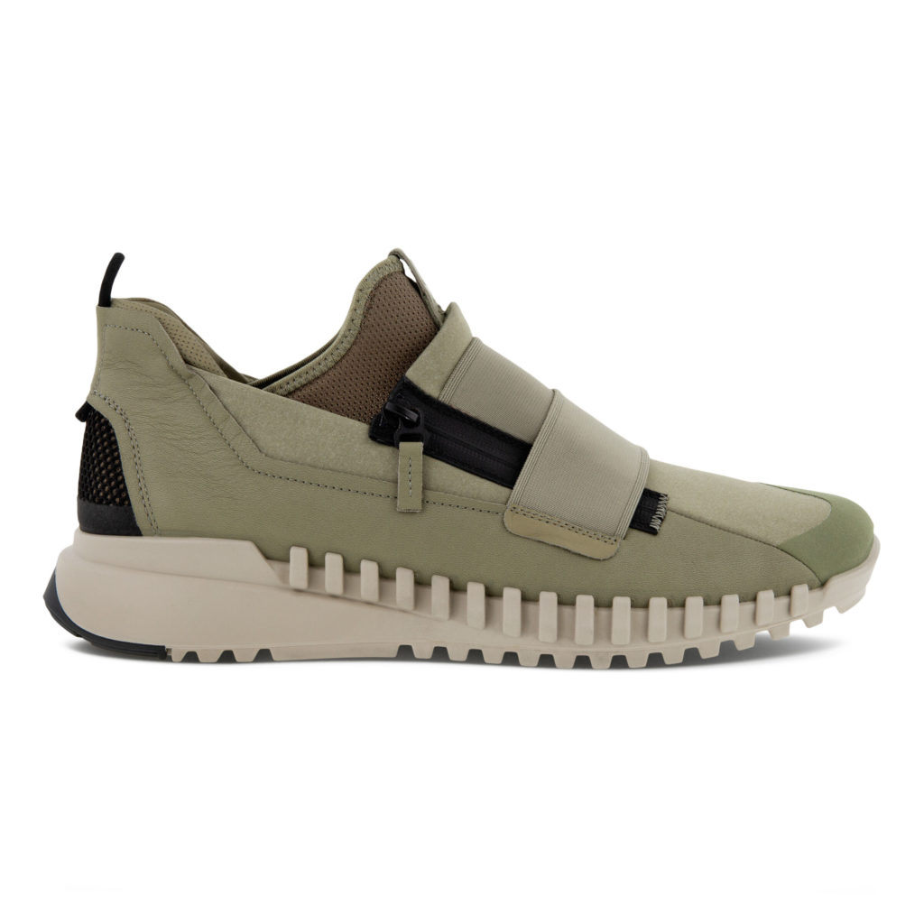 ECCO Zipflex Mens Slip-on Shoes Vetiver (80375452560)