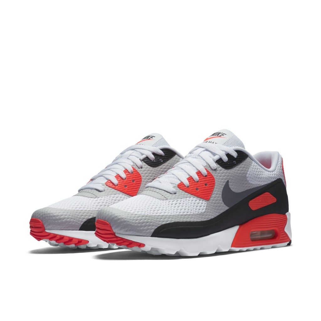 Nike Air Max 90 Infrared Ultra Essential (2015) White/Cool Grey/Infrared (819474-106)