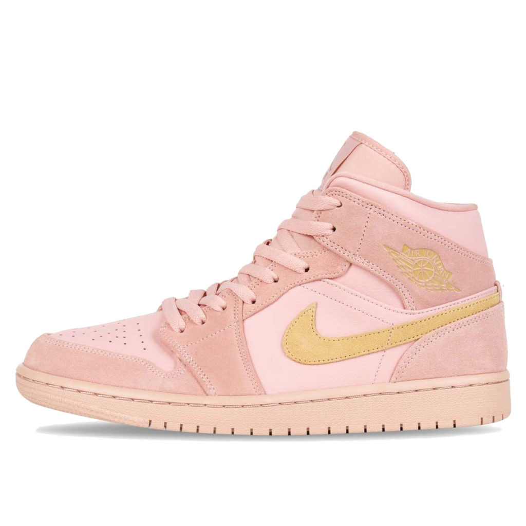 Air Jordan Nike AJ 1 Mid Coral Gold (2019) (852542-600)