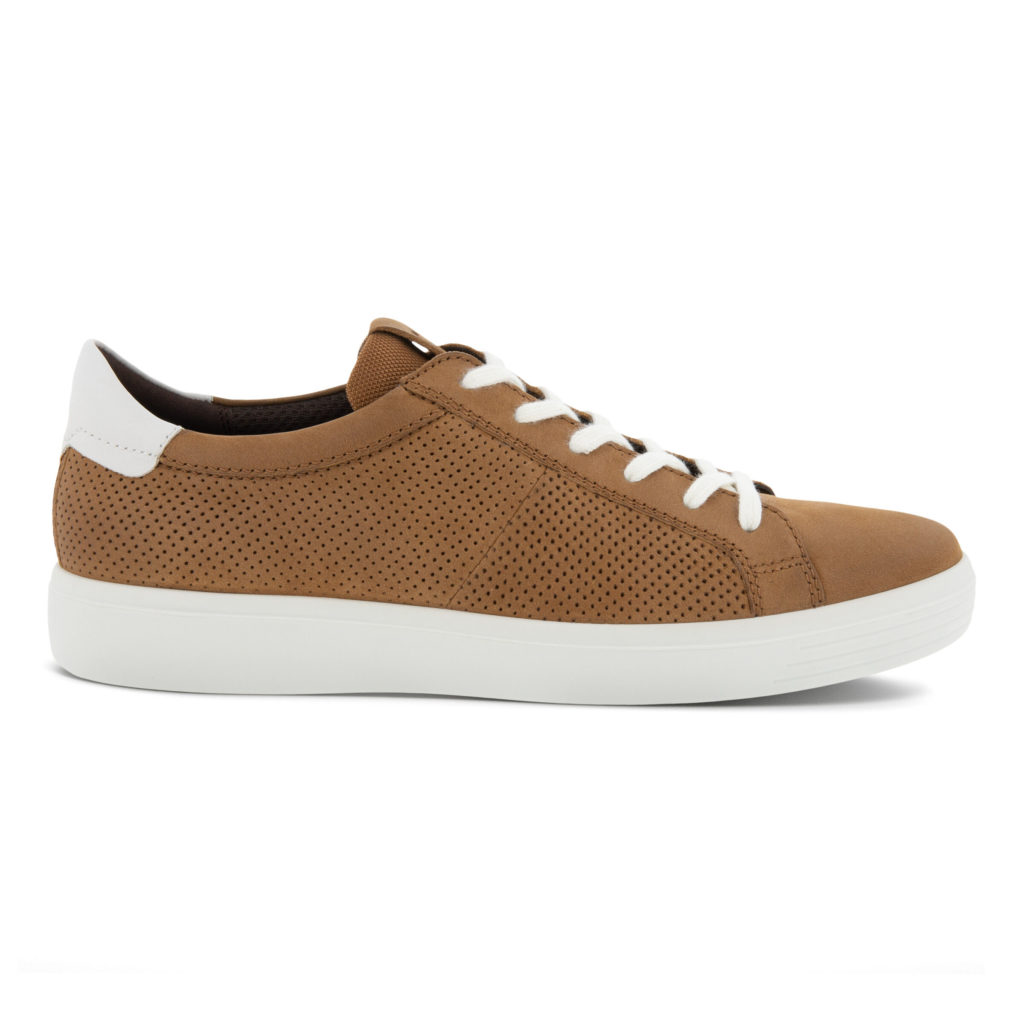 ECCO Soft Classic Mens Laced Shoe Camel (85769450528)