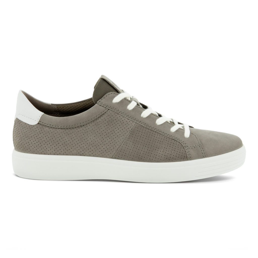 ECCO Soft Classic Mens Laced Shoe Warm Grey (85769460006)