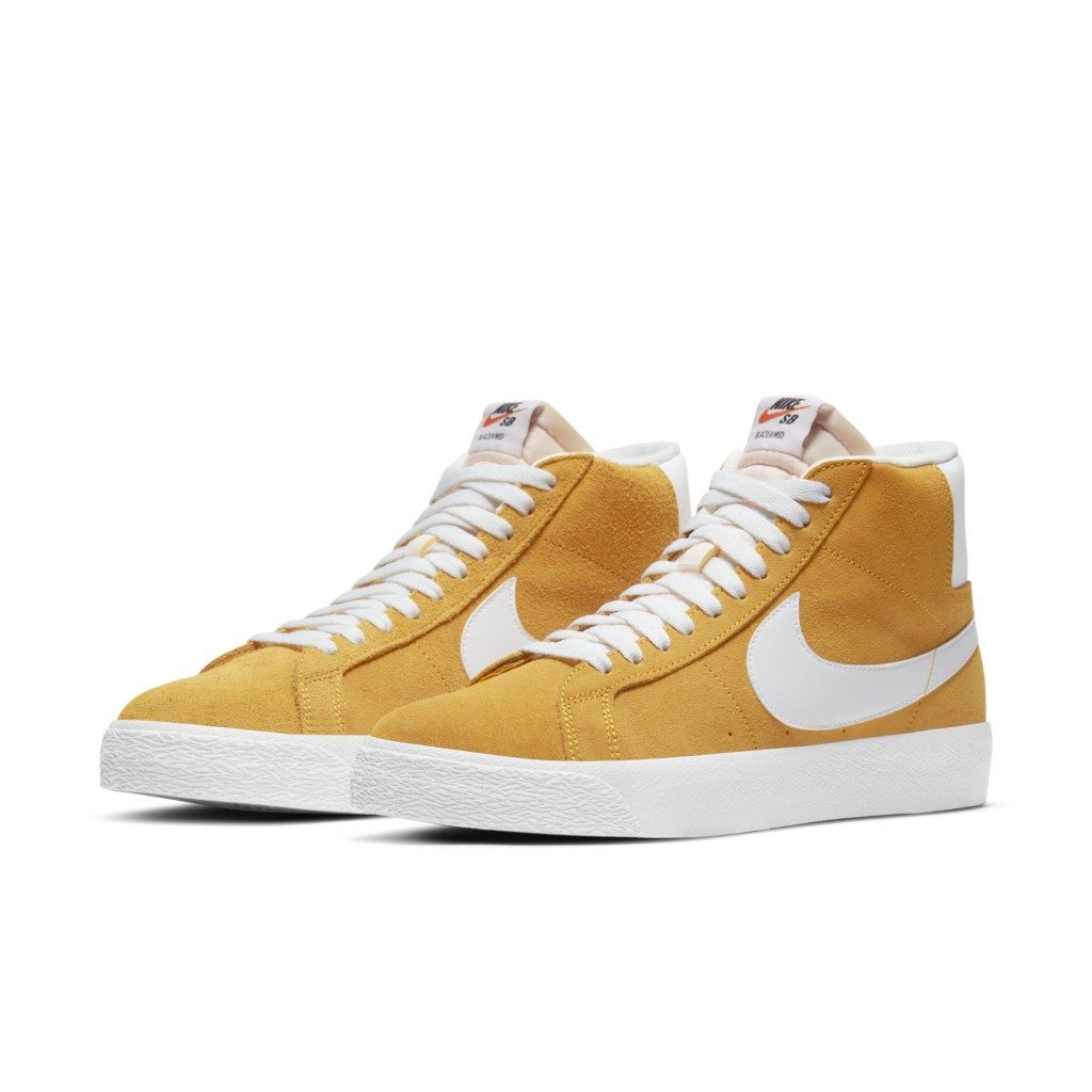 Nike SB Zoom Blazer Mid Skate Yellow (864349-700)