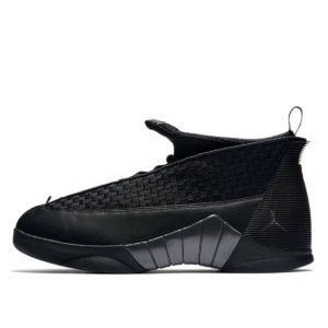 Jordan  15 Retro Stealth (2017) Black/Varsity Red-Anthracite (881429-001)