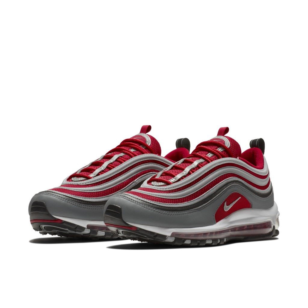 Nike Air Max 97 Grey/Gym Red (921826-007)