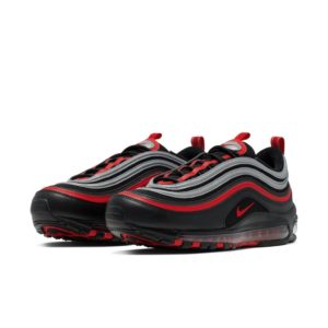 Nike  Air Max 97 Black Red Silver Black/Metallic Silver-University Red (921826-014)