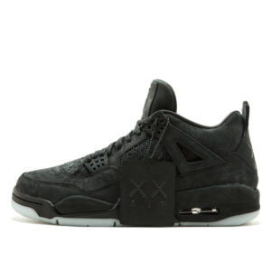 Jordan 4 Retro Kaws Black Black/Black-Clear-Glow (930155-001)
