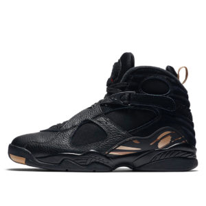 Jordan 8 Retro OVO Black Black/Blur-Metallic Gold-Varsity Red (AA1239-045)