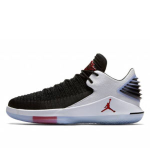 Air Jordan 32 XXXII AJ Low Dunk Contest Black University Red White (AA1256-002)