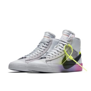 Nike x Off White Blazer Mid Serena Williams Wolf Grey ‘The Queen’ (2018) (AA3832-002)