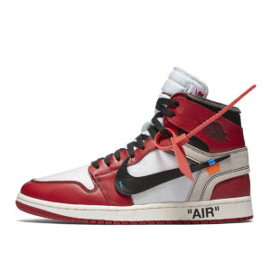 Air Jordan x Off White Nike AJ I 1 Chicago ‘The 10 Ten’ (2017) (AA3834-101)