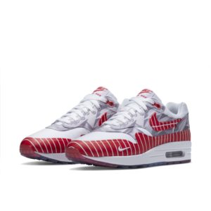 Nike Air Max 1 x Wasafu Los Primeros White/University Red-Neutral Grey (AH7740-100)