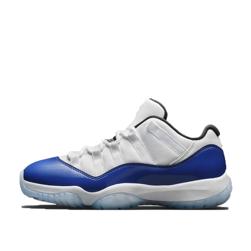 Jordan 11 Retro Low White Concord (W) White/Black-Concord (AH7860-100)