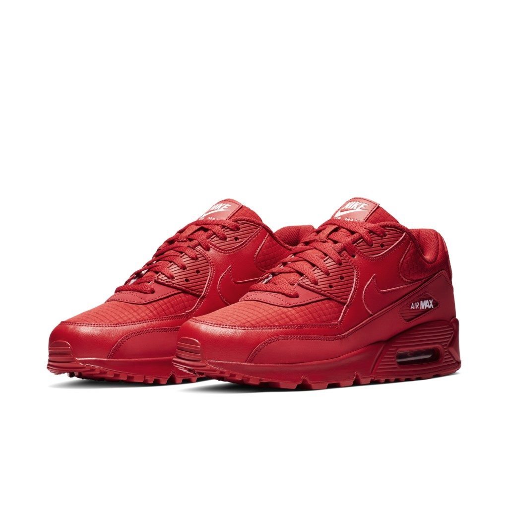 Nike Air Max 90 Triple Red University Red/White (AJ1285-602)