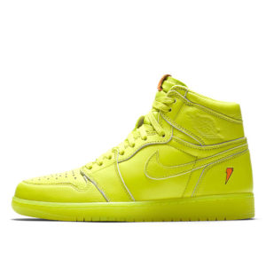 Air Jordan Nike AJ I 1 Retro High Gatorade Cyber Yellow (AJ5997-345)