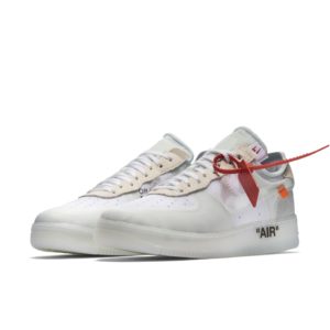 Nike  Air Force 1 Low Off-White White/White-Sail (AO4606-100)