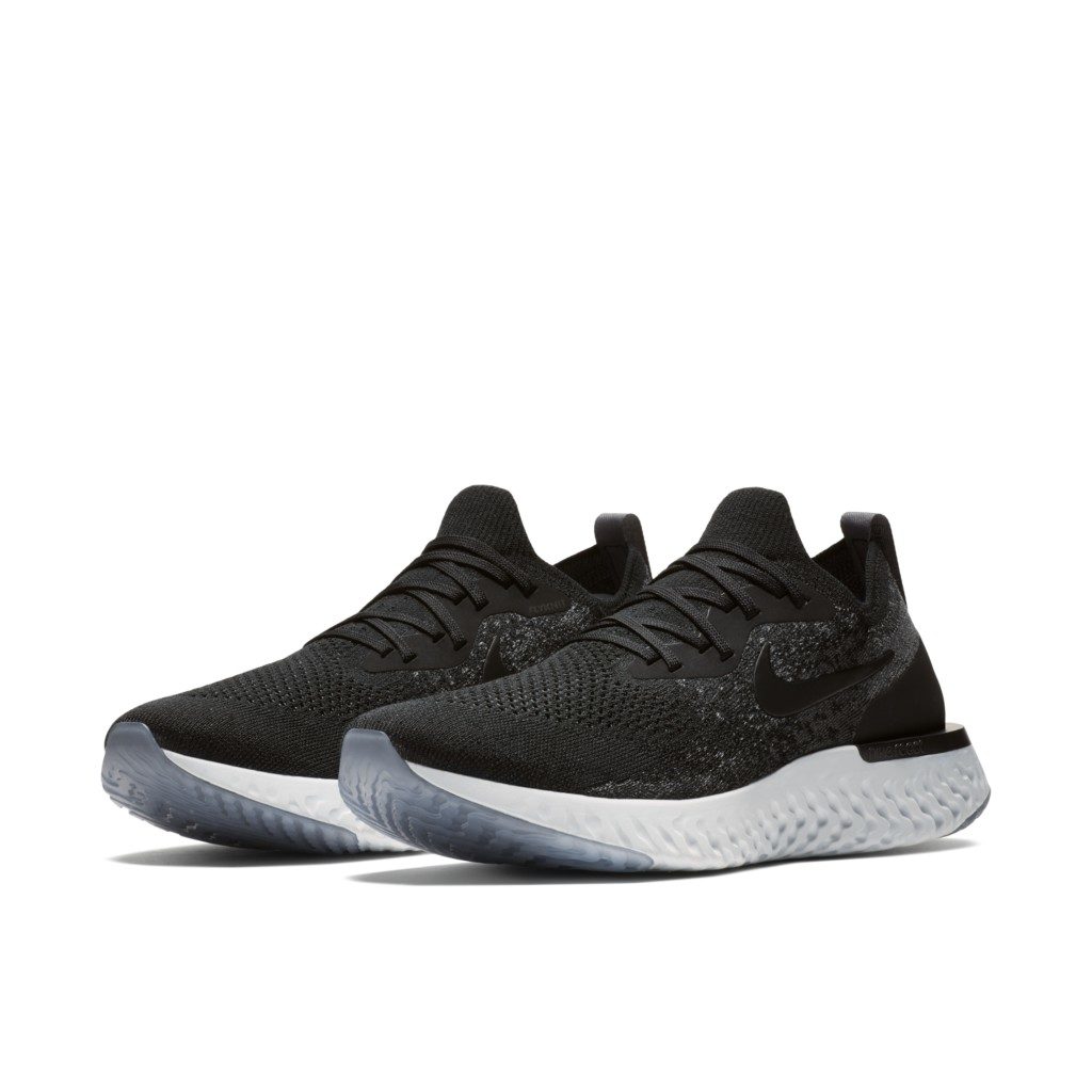 Nike Epic React Flyknit Black Dark Grey Black/Black-Dark Grey-Pure Platinum (AQ0067-001)