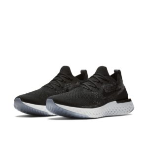 Nike Epic React Flyknit Black Dark Grey Black/Black-Dark Grey-Pure Platinum (AQ0067-001)