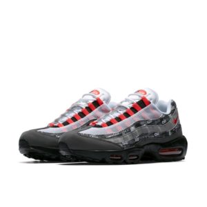 Nike Air Max 95 Atmos We Love (Bright Crimson) Black/Bright Crimson-Medium Ash (AQ0925-002)
