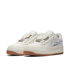 Nike Air Force 1 Low Travis Scott Sail Sail/Sail-Gum Light Brown (AQ4211-101)