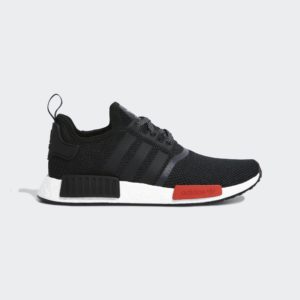 Adidas NMD R1 Footlocker Europe Exclusive Black White Red (AQ4498)