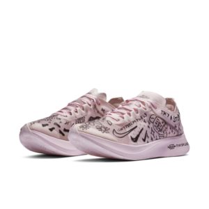 Nike  Zoom Fly SP Fast Nathan Bell White/Pink Foam-Black (AT5242-100)