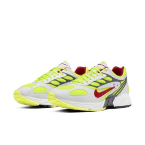Nike Air Ghost Racer White Atom Red Neon Yellow White/Atom Red-Neon Yellow-Dark Grey-Gym Red (AT5410-100)