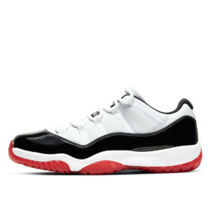 Jordan 11 Retro Low Concord Bred White/Gym Red-Black-True Red (AV2187-160)