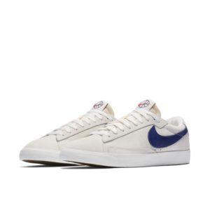 Nike  SB Blazer Low Polar Skate Co Summit White/Deep Royal Blue (AV3028-100)