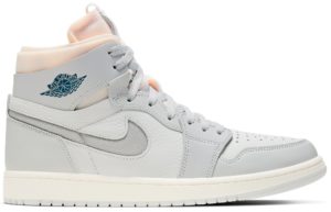 Jordan  1 High Zoom Air CMFT London Photon Dust/Light Smoke Grey-Grey Fog (DH4268-001)