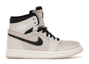 Jordan  1 High Zoom Air CMFT Summit White Black (W) Summit White/Black-Sail-Light Orewood Brown-White (CT0979-100)