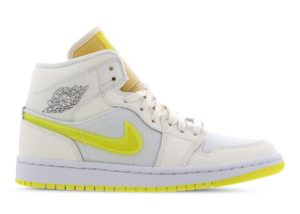 Jordan 1 Mid SE Voltage Yellow (W) White/Voltage Yellow (DB2822-107)