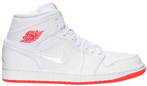 Jordan 1 Mid White Infrared 23 White/Infrared 23 (667399-123)