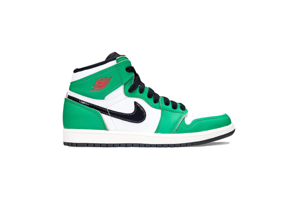 Jordan 1 Retro High Lucky Green (PS) Lucky Green/White-Black-Sail (CU0449-300)