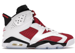 Jordan  6 Retro Carmine (2021) White/Black-Carmine (CT8529-106)
