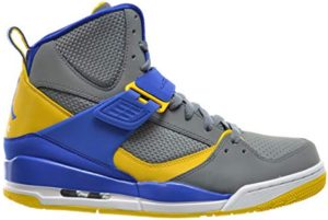 Jordan  Flight 45 High Laney Cool Grey/Varsity Maize-Varsity Royal (616816-089)