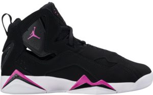 Jordan True Flight Black Fuchsia Blast White (GS) Black/Fuchsia Blast-White (342774-001)