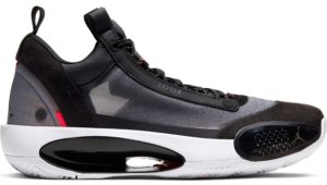 Jordan  XXXIV Low Heritage Black/Metallic Silver-White-Red Orbit (CU3473-001/CU3475-001)