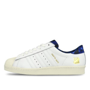 Adidas Superstar 80s Undefeated UNDFTD Bape White Blue (B34292)